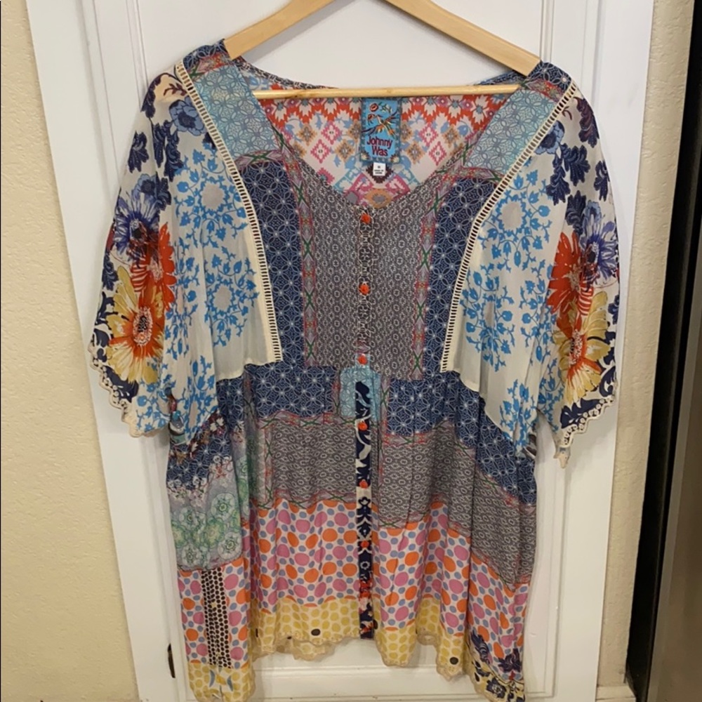 JohnnyWas Silk blouse